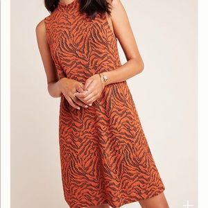 Anthropologie jacquard dress